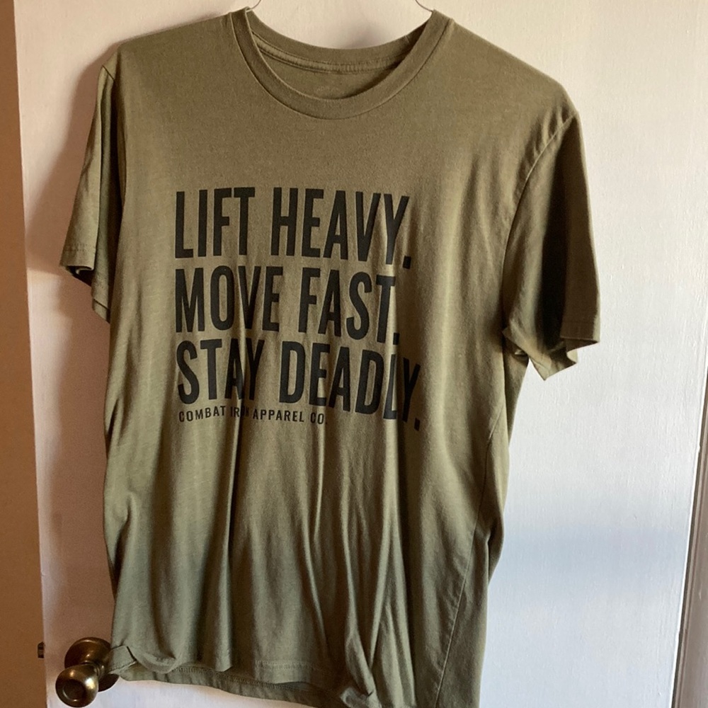 Green t shirt